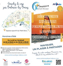 Brochure du centre nautique Manuréva