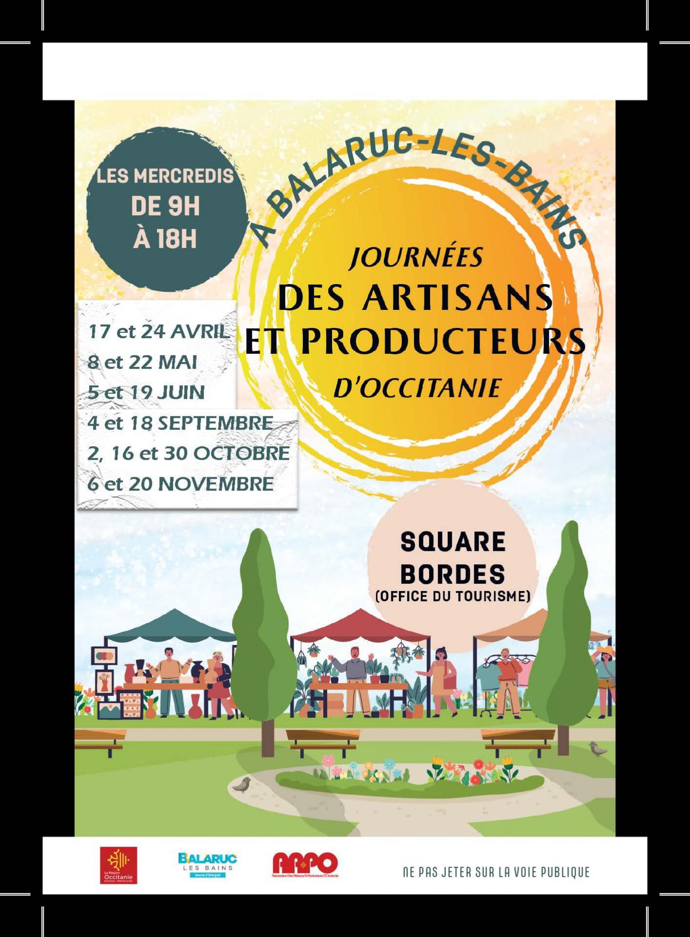 JOURNÉE DES ARTISANS ET PRODUCTEURS